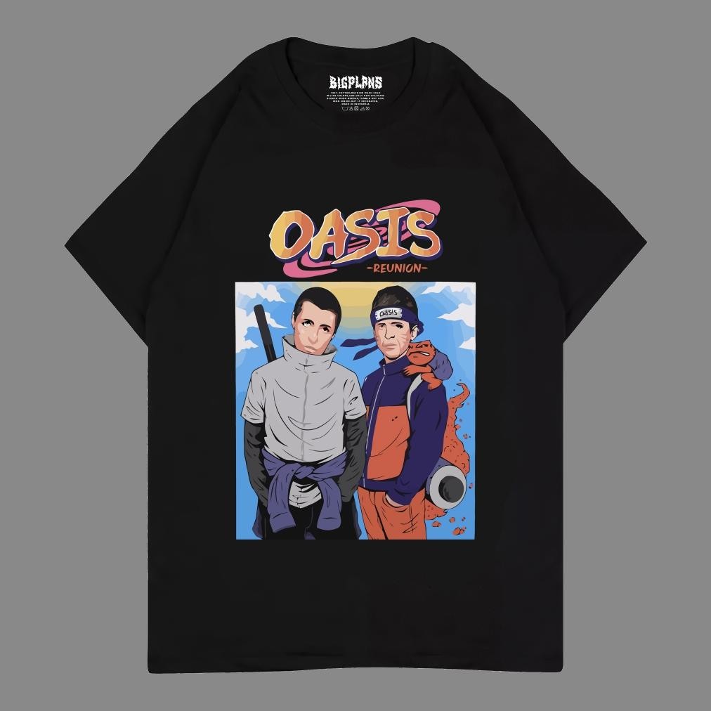 Promo Oasi Reunion Naruto Kaos Oasis Parody Kaos Band Musik Parody