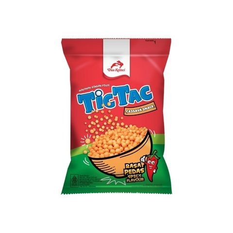 

Dua Kelinci Tic Tac Pedas 80Gr/Pcs