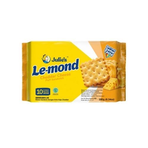 

Julie's Le-Mond Puff Sandwich Cheddar Cheese Cream 180Gr