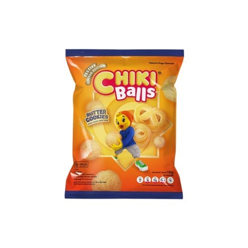 

Chiki Balls Butter Cookies 100Gr/Pcs