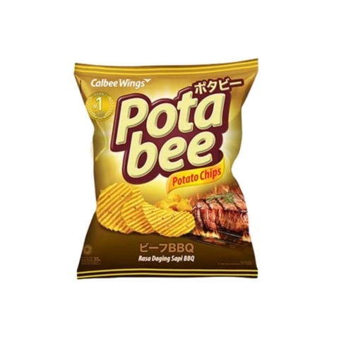 

Potabee Ptt Chips Bbq Beef 68Gr/Pcs