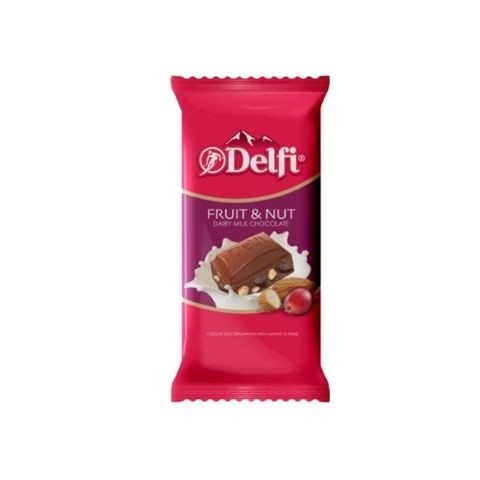 

Delfi Fruit & Nut Milk Choc 125Gr/Bar