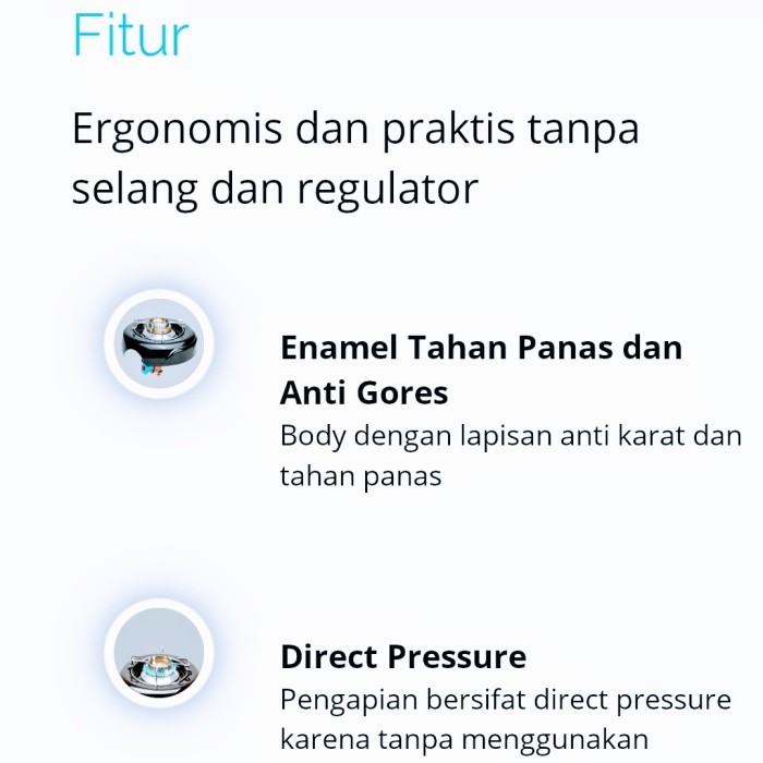 Kompor Gas/Kompre Blue Gazz Nkd(New Kompre Deluxe) #Gratisongkir #Sale #Discount