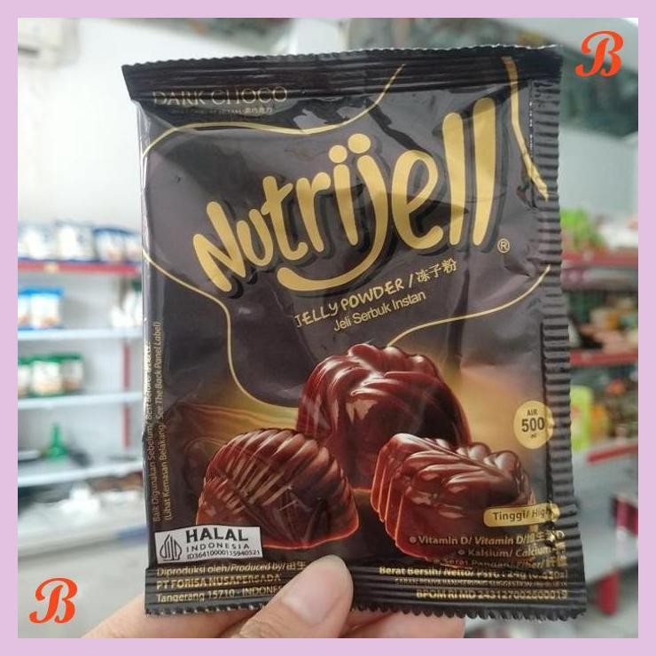 

| VRB | NUTRIJEL DARK CHOCO 24G JELLY COKLAT