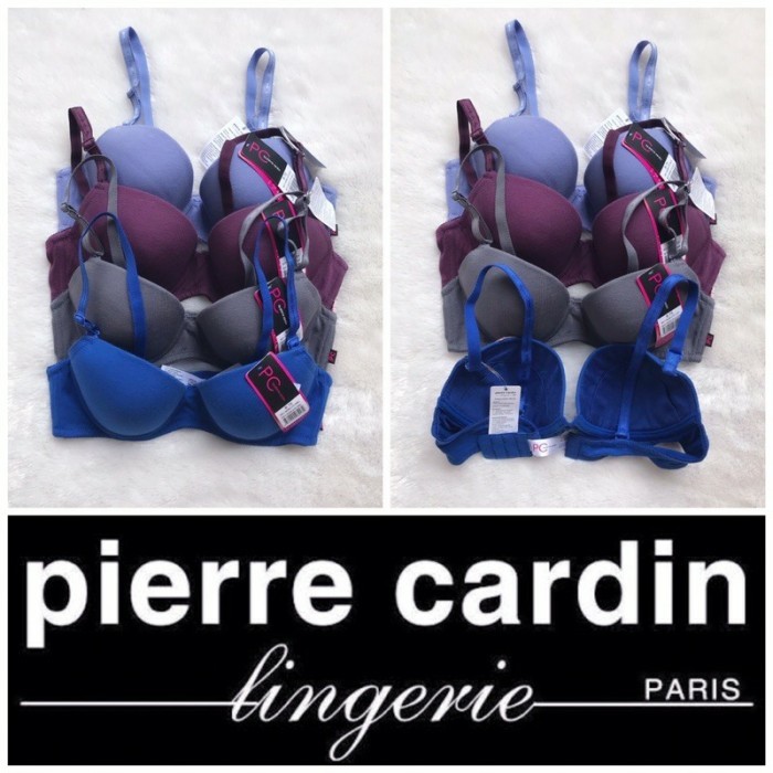34B 36B Pierre Cardin Bra B01-565 Cotton Candy Berkawat Original Brand New Best Quality Asli 100%