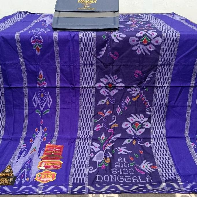 Terjangkau Sarung Original Asli A1 Donggala Ful Sutra S-100. Muslim