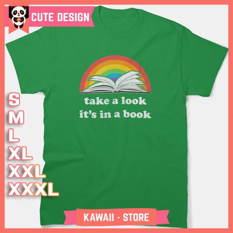 Kaos Take a look, its in a book - Retro inspired Reading Rainbow
