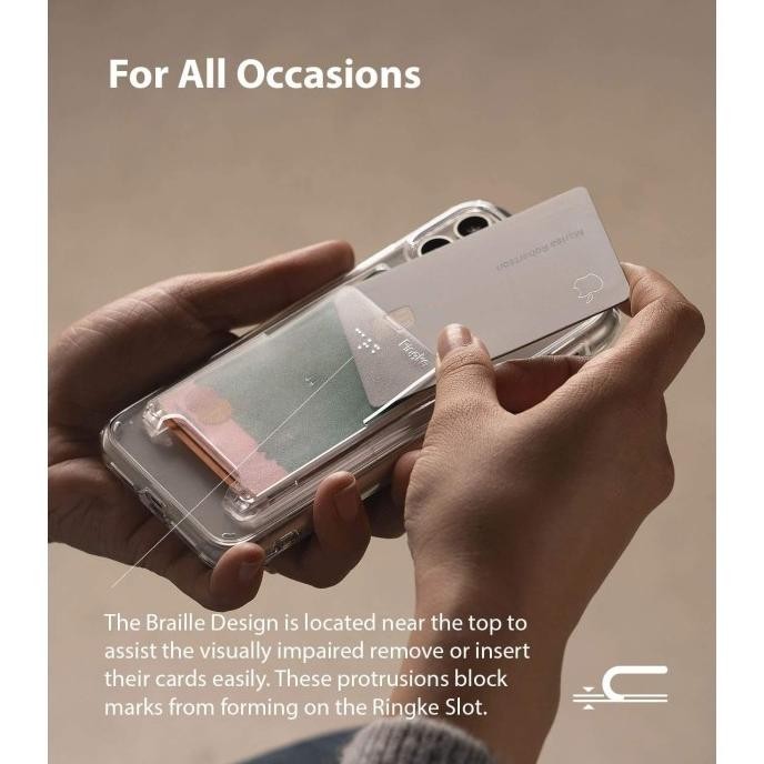 

Murah Ringke Card Slot Holder / Cards Holder / Tempat Kartu Original