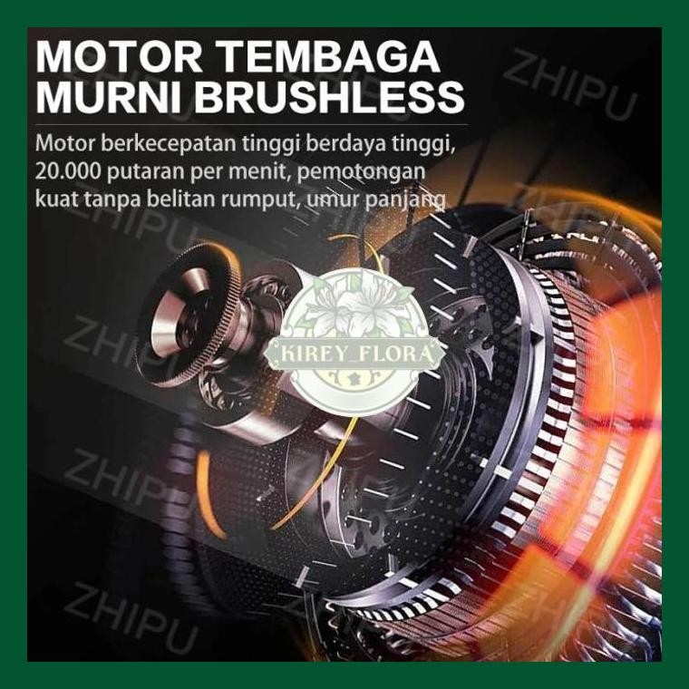 Brushless Mesin Pemotong Rumput Listrik Pemotong Rumput Elektrik Mesin