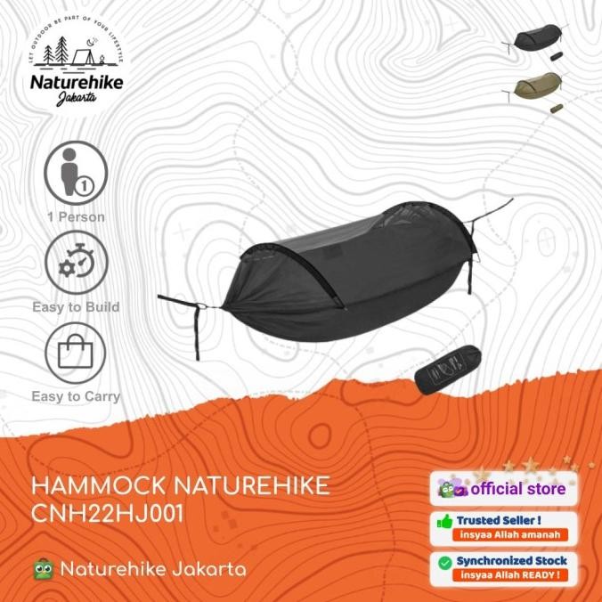 HAMMOCK CAMPING / AYUNAN GANTUNG ANTI NYAMUK NATUREHIKE CNH22HJ001