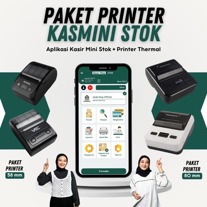 

Paket Mesin Kasir Android - Kasmini Stok