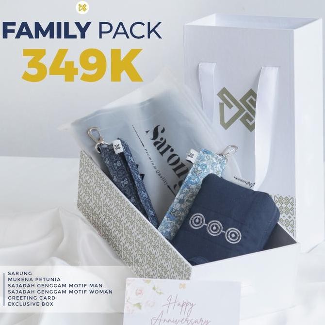 Terjangkau Ds Modest - Hampers Package Mukena Sajadah Sarung Muslim