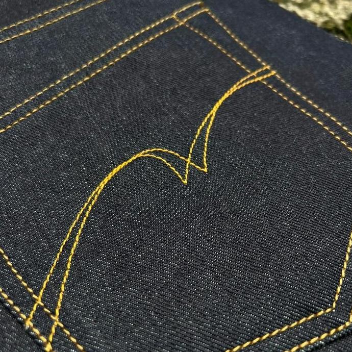 Promo Izhman Denim - Agusta 16oz celana denim selvadge accent - Deep indigo - Free refresher COD