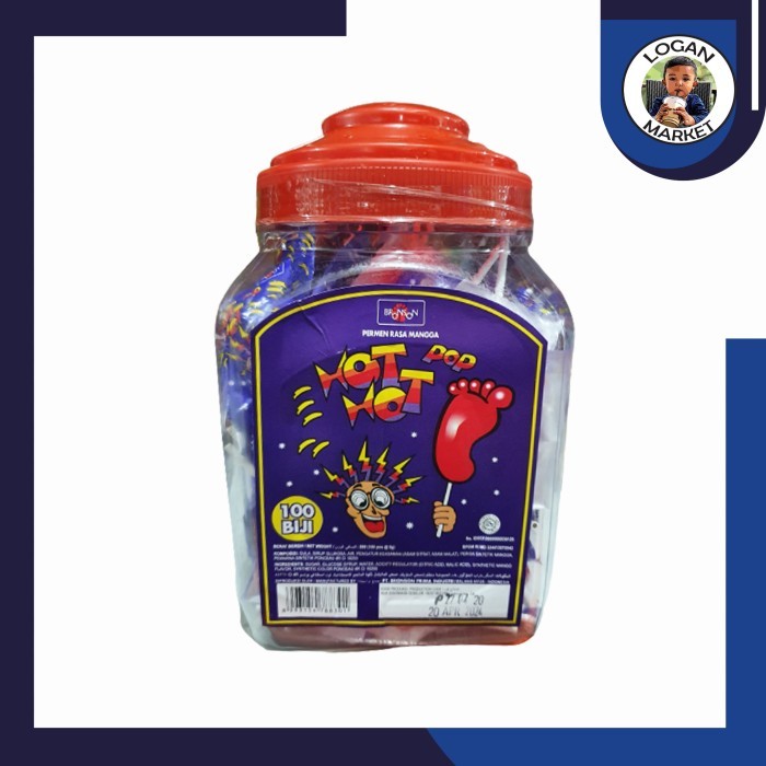 TERUJI Toples Hot Hot Pop Permen Kaki
