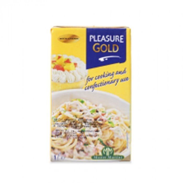 

PLEASURE GOLD COOKING CREAM 1liter - Harga kartonan
