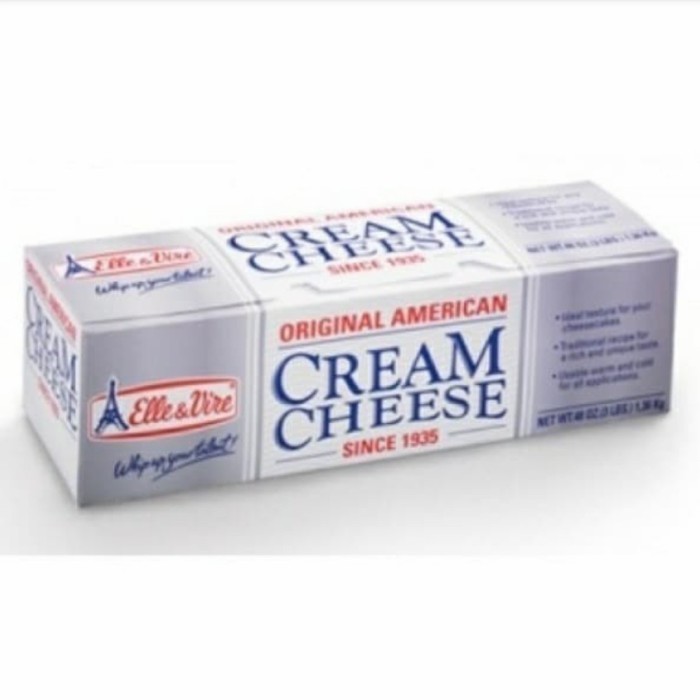 

elle vire cream cheese 1.36