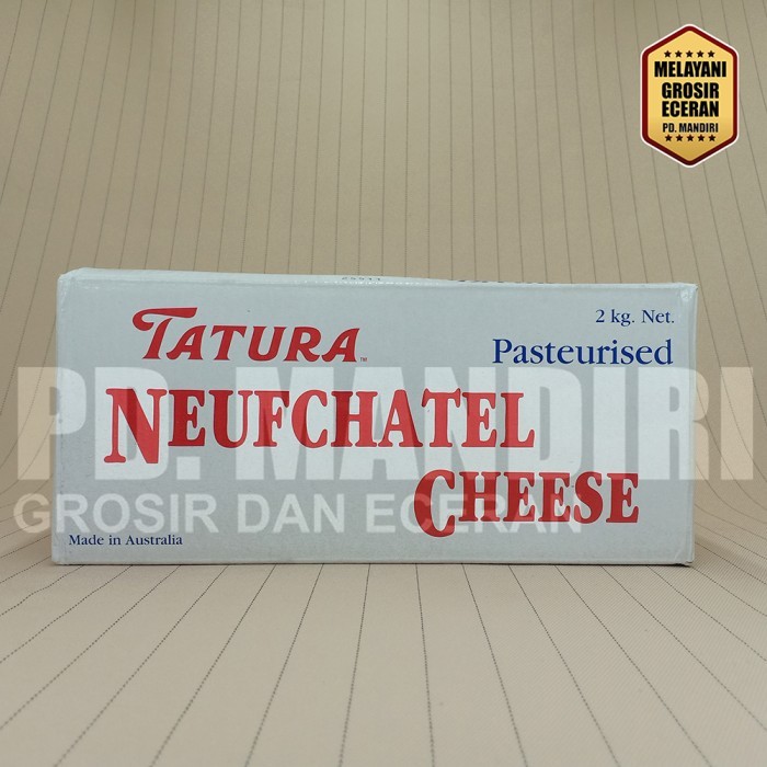

TATURA CREAM CHEESE 2 KG / 2Kg / NEUFCHATEL CHEESE / ROYAL VICTORIA