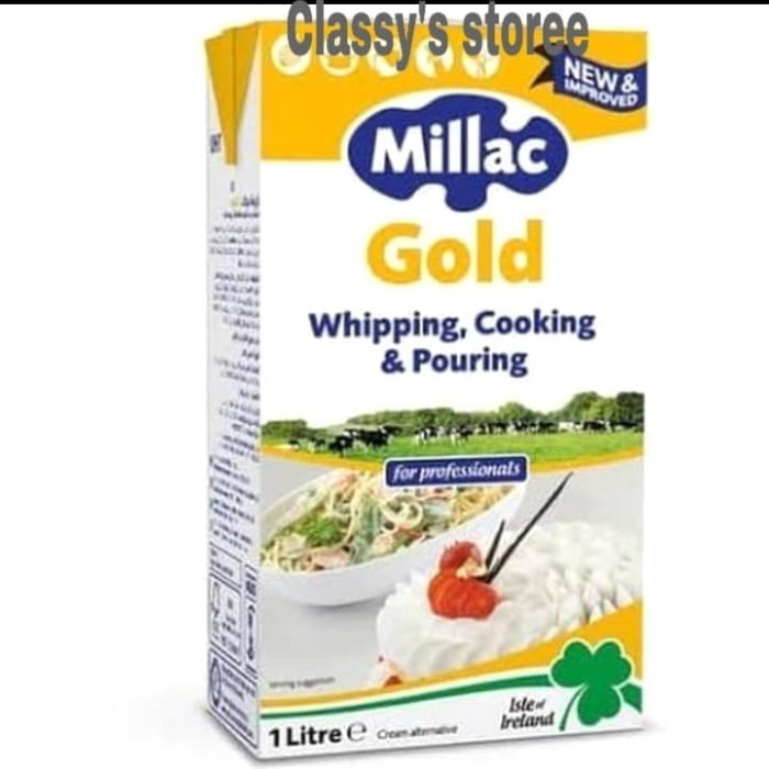 

milac gold/cooking cream/whipping cream/1liter/murah