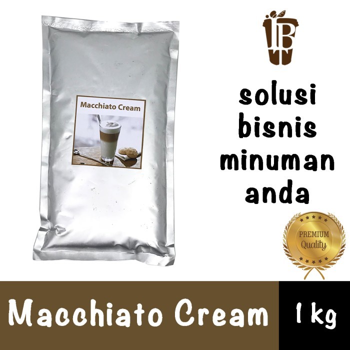 

bubuk whip cream cheese. macchiato mousse powder. kualitas bagus