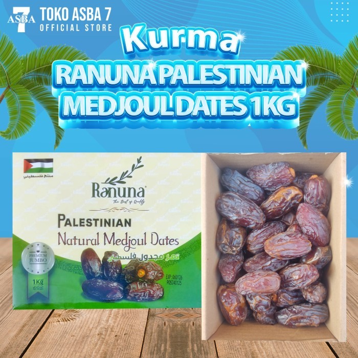

RANUNA PALESTINIAN NATURAL MEDJOUL DATES 1KG