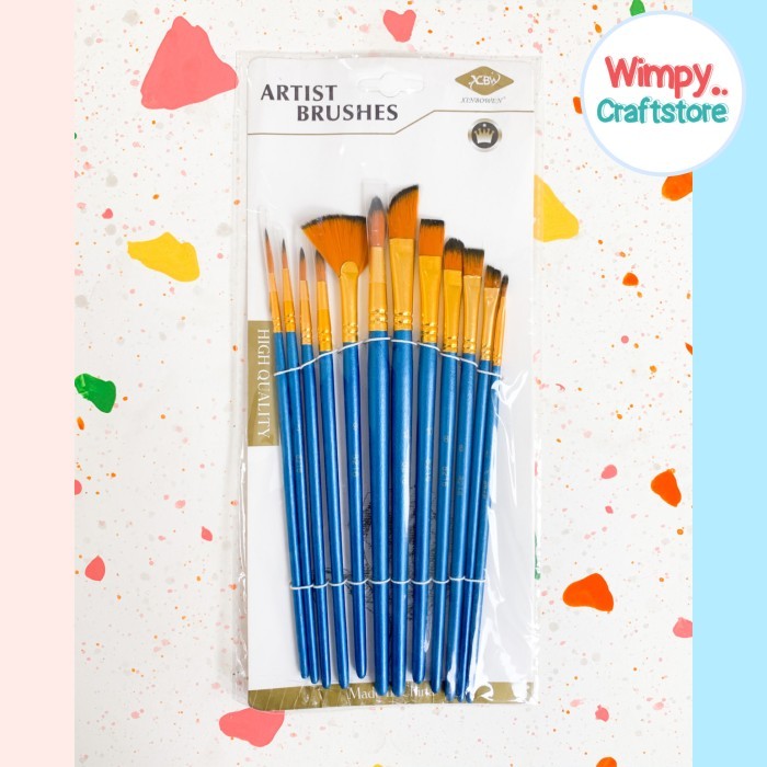 

kuas lukis kuas kecil kuas halus kuas lancip kuas nail art brush