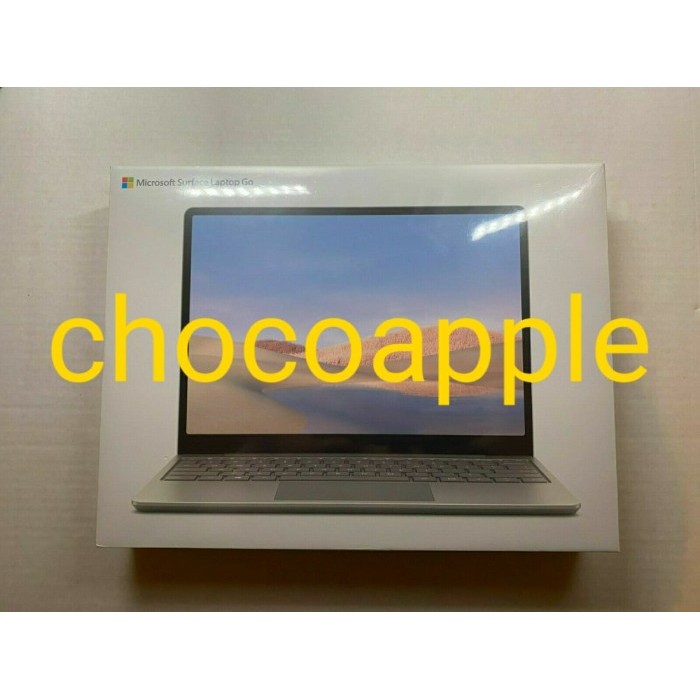 Microsoft Surface Laptop Go 12" Core I5 Gen10 Ram 8Gb 128Gb Ssd 2020