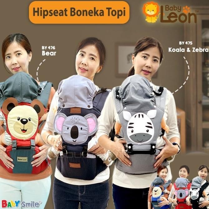 Gendongan bayi Hipseat BABY SMILE BY-476 Gendongan depan baby Carrier GT