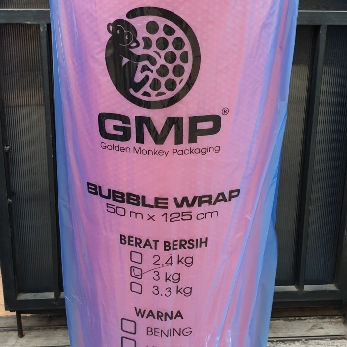 

Bubble Wrap Red / Merah 50Mx 125Cm Gmp