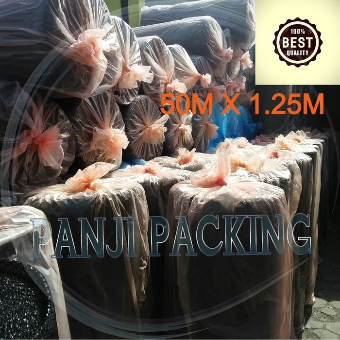 

Bubble Wrap Hitam 50M X 1.25M 1 Roll Murah Buble Warp Murah Bandung Dl