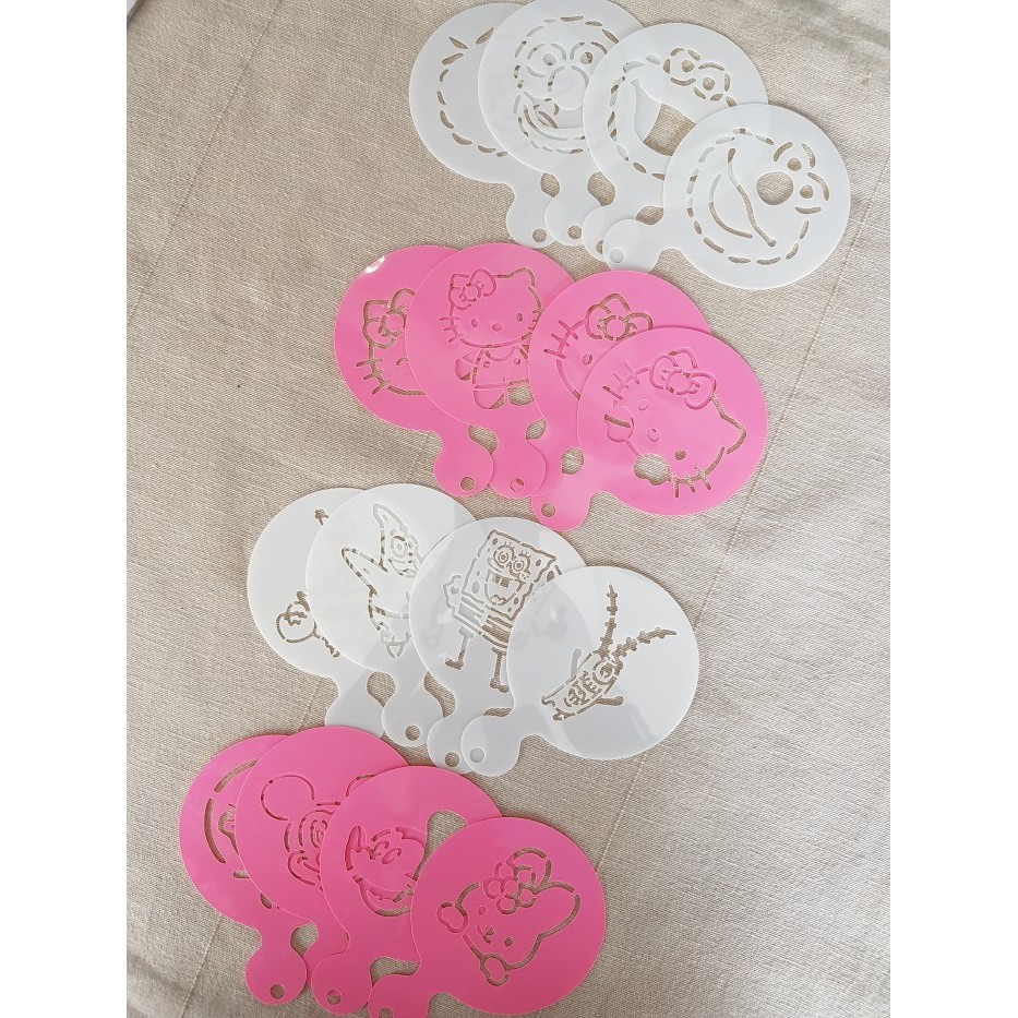 

TERBARU Cake stencil Disney set [ isi 16 motif ]