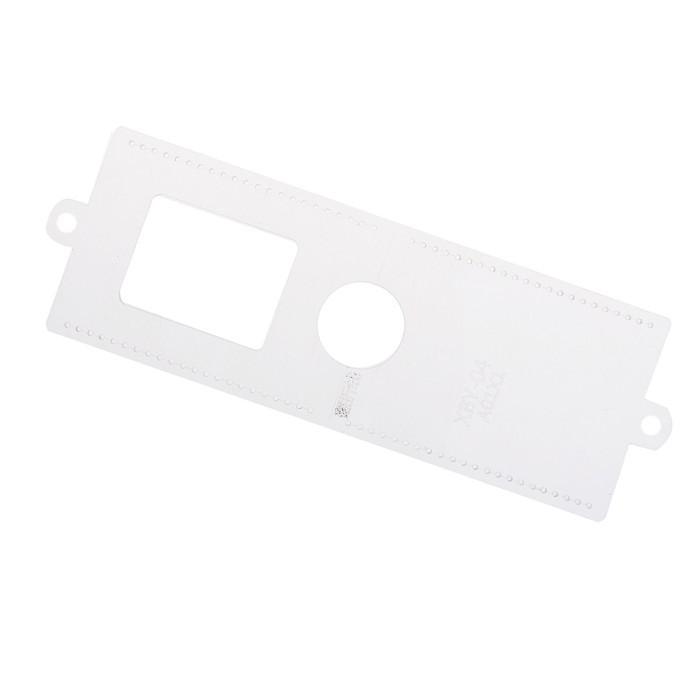 

TERBARU New 1pc Mini Card Holder Pattern Acrylic Stencil Template Case
