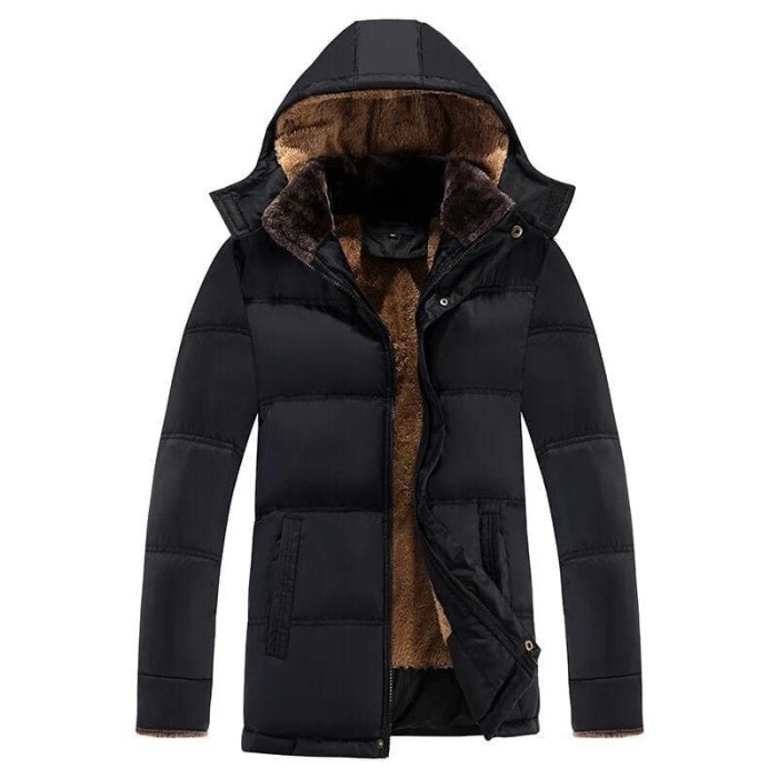 Mantel Jaket Pria Musim Dingin