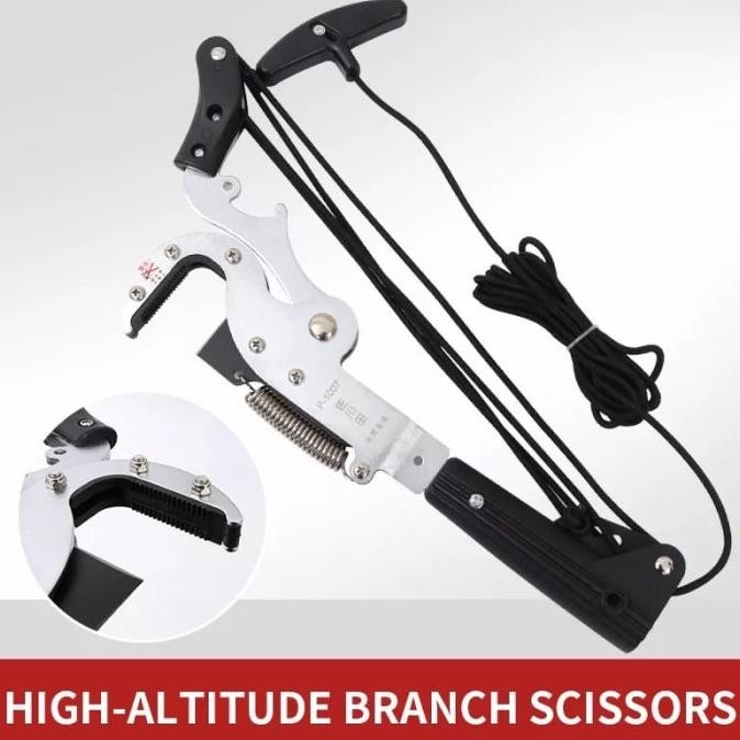 Gergaji Pemotong Dahan Ranting Galah Alat Potong Gunting Dahan Ranting '