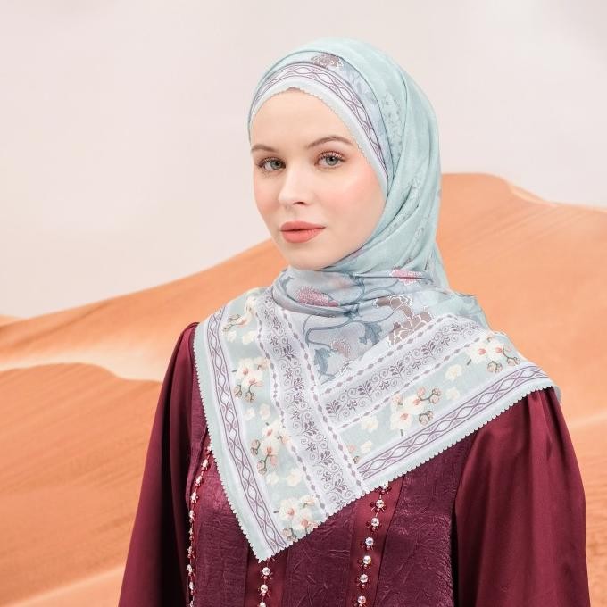 Terjangkau Shafira Ravina Printed Scarf | Hijab Segi Empat Motif