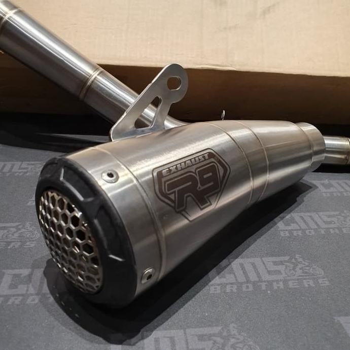 Spesial Knalpot R9 Gp Stainless All New R15 Vva V3 Xsr 155 Ori Free Db Killer
