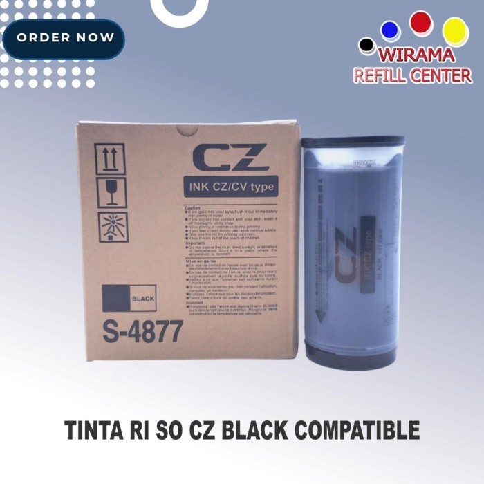 

Ink Tinta RI SO CZ CV Black Compatible 800ml