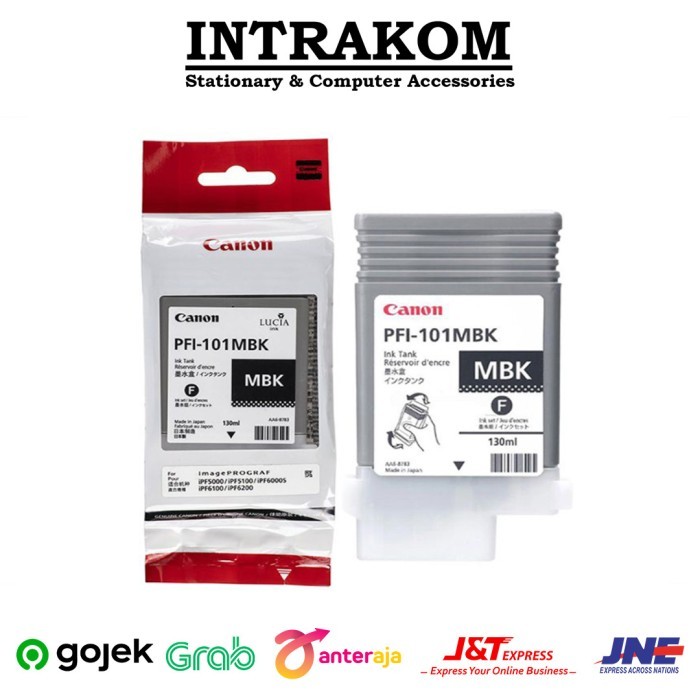 

Tinta Canon PFI-101MBK Matte Black (bukan BK/Black biasa) Original New