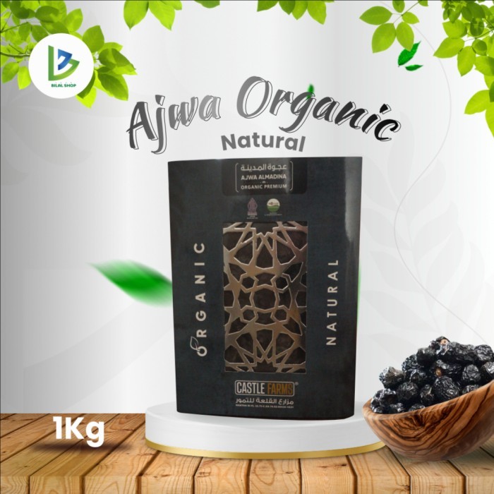 

HRG DISKON kurma Ajwa Premium Castle Farm 1kg - kurma ajwa 1kg - ajwa 1kg