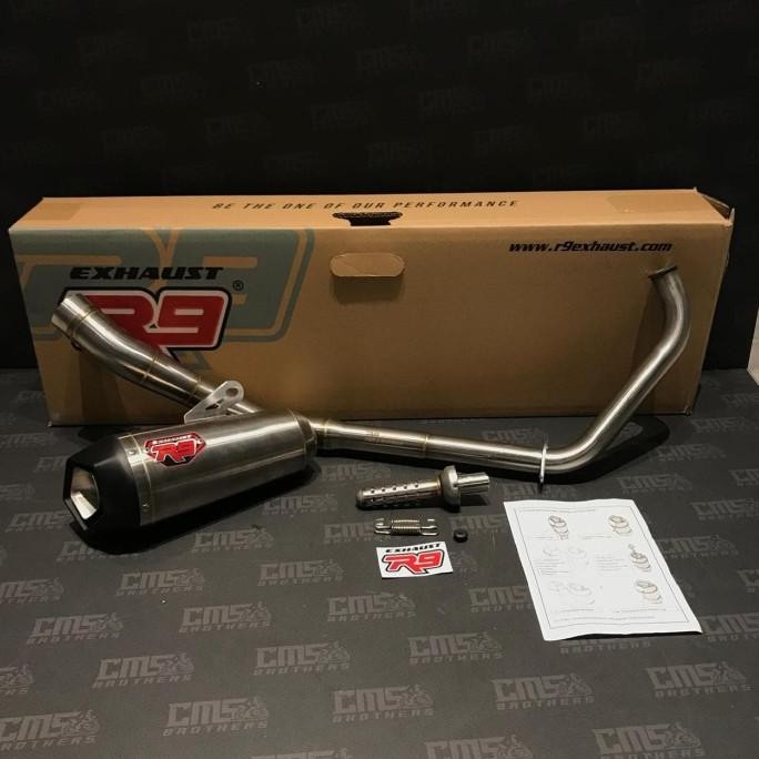 Terjangkau Knalpot R9 New Alpha Stainless Suzuki Gsx Satria Fu Lama Injeksi