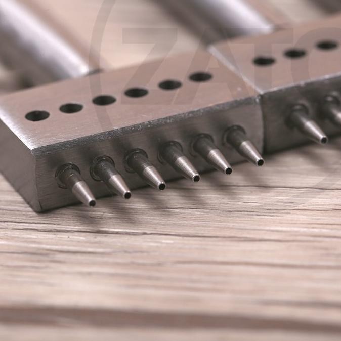 

Terlaris Stitch 6 prong Round punch | leather tools | peralatan kulit SALE