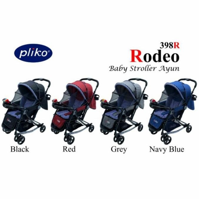 Terbaru Baby Stroler Pliko Rodeo/Stroller Pliko Roda 4/Kereta Dorong Anak Bayi
