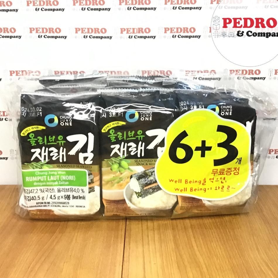 

Chung Jung One Rumput Laut N Eaoned Eaweed Na 9 Pc