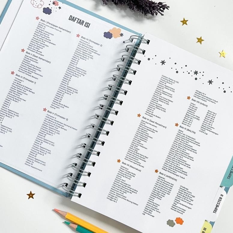 

TERLARIS Baby Journal / Pregnancy Book / Jurnal Kelahiran / Buku Jurnal Bayi / Journal Book / Buku Diary / Planner Book Ir-129