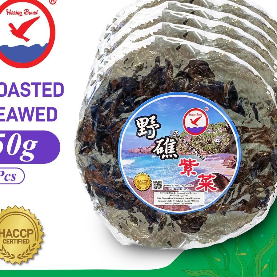 

Herring Brand Faly Pa Rumput Laut Ering 50 G 6 Pc