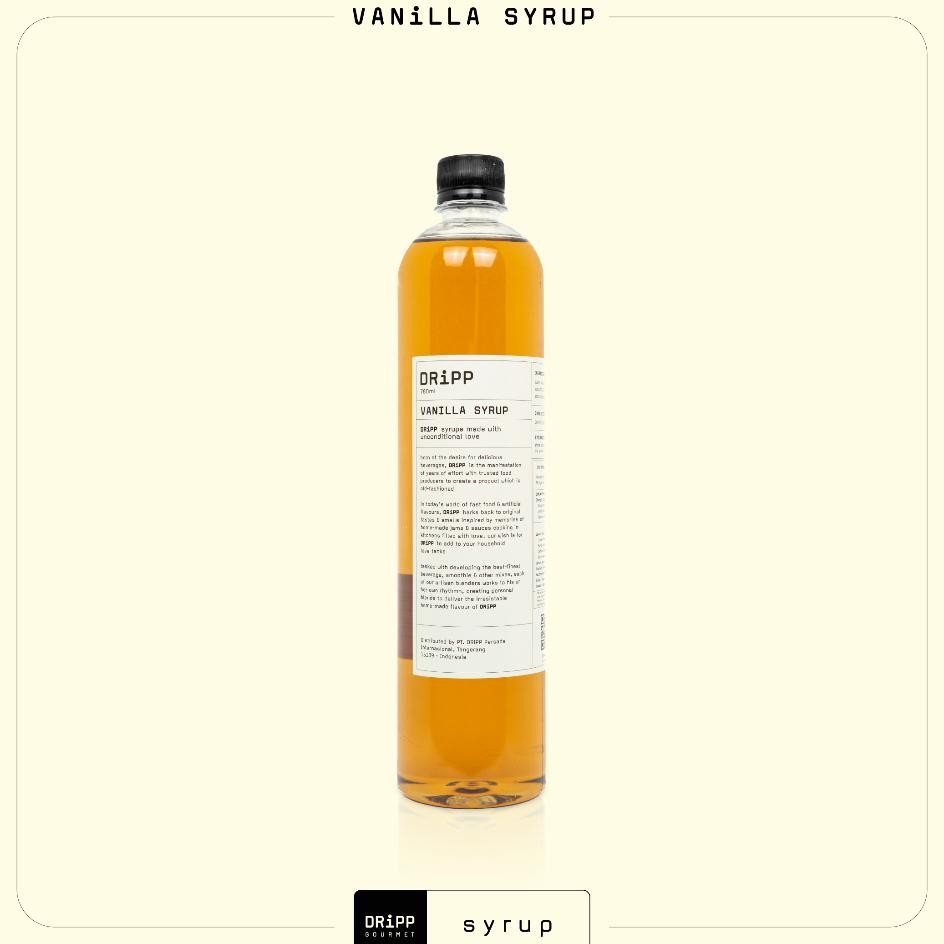 

Dripp Vanilla Yrup Peraa Numan Berbentu Irup Raa Vanilla Untu Horeca