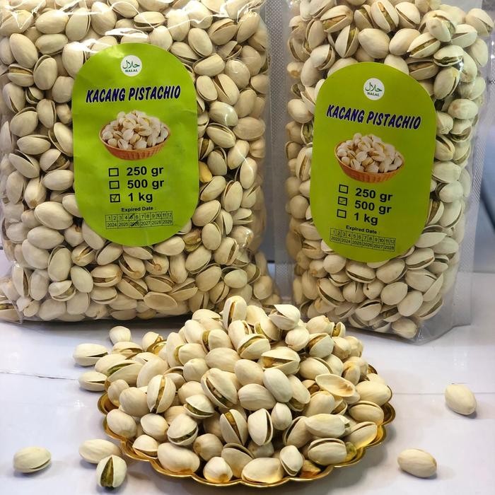 

BARANG TERLARIS Kacang Pistachio kemasan 500gr
