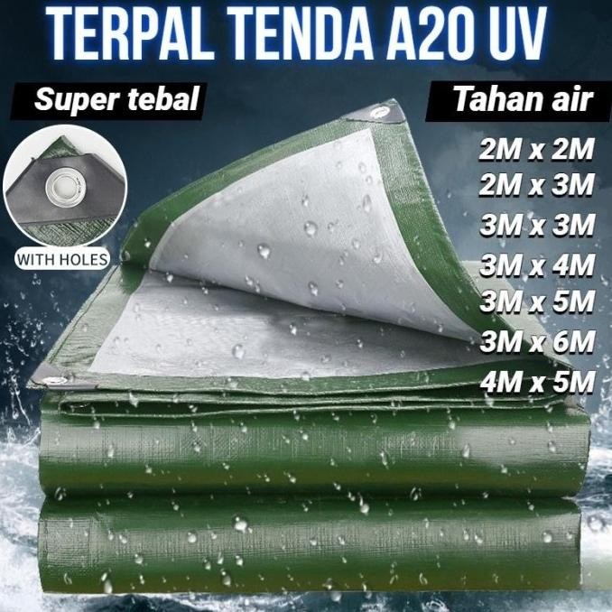 kanopi tanaman anti air kain naungan tahan hujan jaring hijau termurah