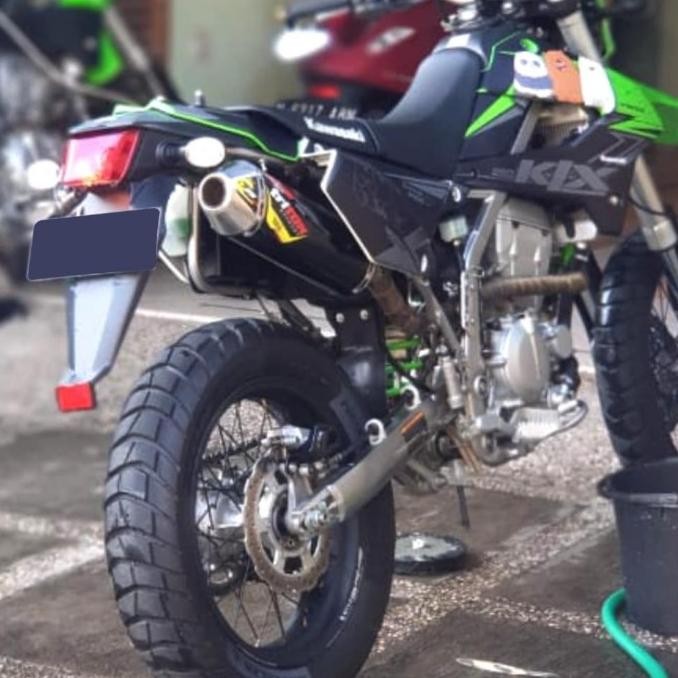Miliki Knalpot Klx 250 Crf 250 Original Triton Exhaust Full System Bergaransi