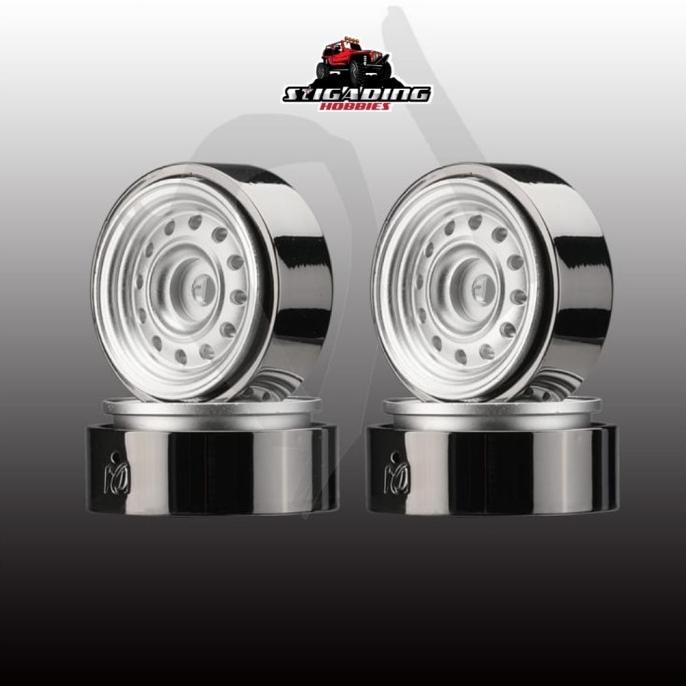 Promo 4 PCS METAL VELG KALENG BEADLOCK SCX24 COD