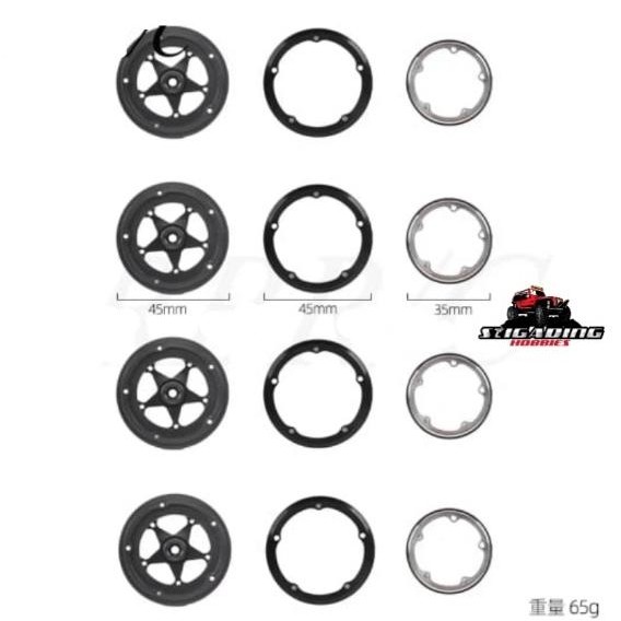 Promo VELG BEADLOCK METAL MN D90 MN99 COD